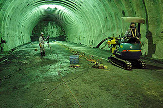 Provided by Fujita Co., Ltd.Shot work by impactor
