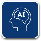 Utilizing Artificial Intelligence ICON