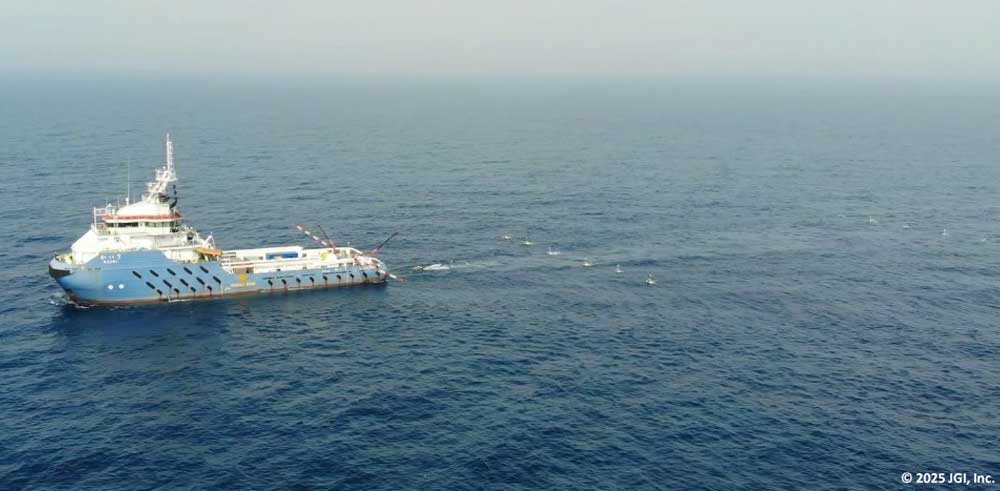 offshore shooting scene