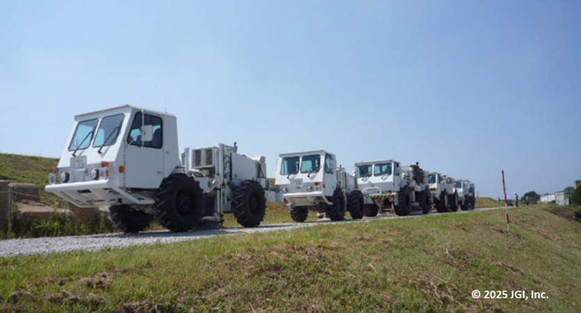 JGI Technical Documentation [Convoy Operation of Five Vehicles including Large Trucks]
